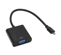 Adattatore Da Micro HDMI A VGA 1080P, Convertitore Da Ingresso Micro HDMI A Uscita VGA, Compatibile Con Fotocamera, Laptop, PC, HDTV, Proiettore