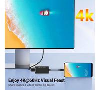 Adattatore da Micro USB a HDMI per Full HD 1080p, la tecnologia MHL 2.0 garantisce un passaggio fluido di video e audio per canali digitali non
