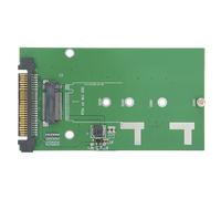 Adattatore da Mini PCIe mSATA SSD a disco rigido SATA III con supporto NVMe M Key e compatibilità con interfaccia SFF-8639 per schede madri Intel e