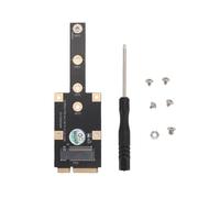 Adattatore da PCI-e A SSD NVMe, Convertitore da PCI Express A M.2 con Chiave M, Scheda Riser per SSD M2 2230, 2242, 2260, 2280.