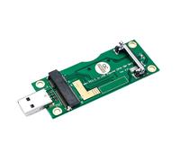 Adattatore da PCI-E un USB con Slot per Scheda SIM 8Pin Plug ＆ per Modulo WWAN/LTE per Mining Bitcoin Litecoin BTC