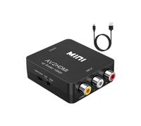 Adattatore da RCA a HDMI, convertitore da AV a HDMI, convertitori 3RCA da AV a HDMI per Xbox PS4 PS3 PS2 TV STB VHS Camera DVD