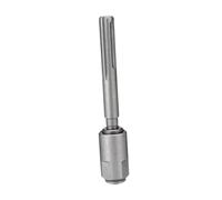 Adattatore da SDS Max a SDS Plus, per trapano, convertitore, estensione, in acciaio, martello rimovibile, strumento rapido, 22 cm, argento