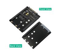 Adattatore da SSD MSATA A 3.0 da 2,5" con Chiave B+M, Convertitore da SSD M.2 NGFF A 6 Gbps, Scheda Riser per HDD Interno.