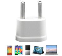 Adattatore da Stati a UE, convertitore di uscita da Stati a Europa | Convertitore di viaggio dagli all'Europa | internazionale portatile in tutto il mondo, caricatore da muro per laptop, tablet