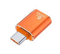 Adattatore da tipo C a USB - 3.1 di trasferimento veloce, convertitore o-t-g portatile, hub di ricarica universale, strumento di sincronizzazione dati compatto, connettore in alluminio