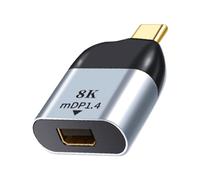 Adattatore da Type-C a Mini DP, convertitore da USB-C a Mini DisplayPort per Thunderbolt 3 8K, 4K, 60Hz, MDP per MacBook, iPad Pro 2020