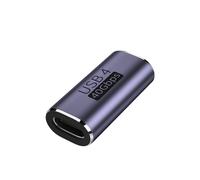 Adattatore da TYPE-C Femmina a TYPE-C Femmina Dritto, Confezione da 2 - Trasferimento dati 40Gbps