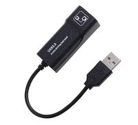 Adattatore da USB 2.0 a Ethernet Adattatore da USB 2.0 a RJ45 Ethernet Cavo adattatore 100/10Mbps Convertitore per PC Laptop