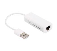 Adattatore da USB 2.0 a Ethernet, adattatore Ethernet ABS RJ45 per Android scheda di rete esterna chip Realtek RTL8152B, adattatore per dispositivo di rete universale portatile alto per tab