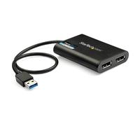StarTech.com Adattatore USB a due DisplayPort - 4K 60 Hz 3.0 (5 Gbps)