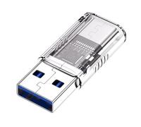 Adattatore da USB 3.0 a tipo C efficiente per smartphone, tablet, laptop, più dispositivi, scambio rapido dei dati