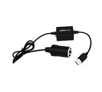Adattatore da USB 5 V a 12 V USB maschio a 12 V femmina per presa auto convertitore di alimentazione per registratore di guida adattatore Step Up