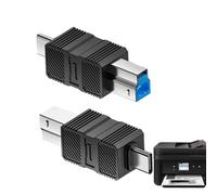 Adattatore da USB a B | Connettore di conversione da USB a B 3.0 - Plug & Play Connessione di trasferimento dati rapido per Tablet Computer Scanner Laptop Hub