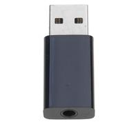 Adattatore da USB a cuffie per collegare cuffie da 3,5 mm a computer portatili e desktop, adattatore stereo per ascolto