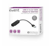 Adattatore Ewent da USB 3.1 a SATA Nero