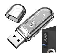 Adattatore da USB a wireless, ricevitore trasmettitore 5.3, connettore USB Plug and Play, ricevitore audio automatico multifunzionale per famiglia, amici, casa