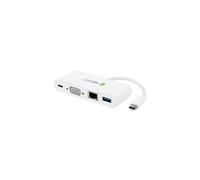 Adattatore da USB-C 3.1 a VGA/GIGABIT IADAP USB31-DOCK2