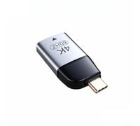 Adattatore da USB-C a 4K 60Hz in alluminio per laptop, tablet, smartphone, supporta modalità specchio ed estensione per lavoro e intrattenimento domestico