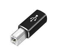Adattatore da USB C a B - connettore del cavo della stampante, adattatore ad alta velocità | Adattatore femmina USB C di dimensioni compatte con adattamento 'azienda, femmina di tipo C per stampan