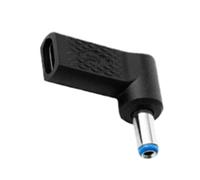 Adattatore da USB C a CC, caricatore da CC a ricarica rapida, spina da barile a adattatore USB C, pratico adattatore per caricabatterie connettore di ricarica per la maggior parte dei computer