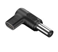 Adattatore da USB C a DC per una ricarica efficiente, stabile e continua, compatto e leggero, con angolo di 90 gradi, ideale per i viaggiatori.