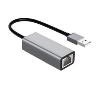 Adattatore da USB C a Ethernet, adattatore da USB 3.0 a Ethernet, LAN da 100 Mbps, RJ45 Gigabit Network USB adattatori di rete per computer per viaggi d'affari, istruzione, intrattenimento