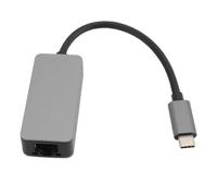 Adattatore da USB C a Ethernet da 2,5 G RTL8156B, Adattatore di Rete Gigabit Ethernet da Tipo C a RJ45 in Lega di Alluminio con Indicatore Luminoso, Plug and Play per XP, 10,