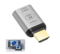 Adattatore da USB C a HDMI, 4K 60Hz, tipo C femmina a HDMI maschio, compatibile con MacBook, iPad Pro, Samsung Galaxy, Steam Deck, laptop, smartphone, monitor, TV, proiettore