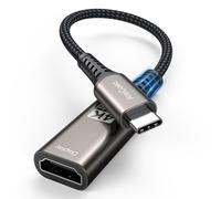 Adattatore da USB-C a HDMI 4K a 60Hz, adattatore Thunderbolt 3/4 a HDMI, convertitore da tipo C a HDMI, compatibile con MacBook Pro/Air, iPhone 17 16, iPad Pro/Air, laptop Surface, Dell XPS