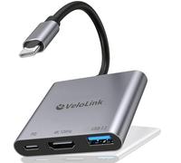 Adattatore da USB c a hdmi per Swith 2, USB c HDMI con porta di ricarica PD 4K120Hz, adattatore HDMI a C, convertitore AV multiporta USB C compatibile con Nintendo Switch 2, MacBook, computer