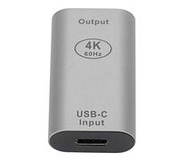 Adattatore da USB C a HDMI, Supporto 4K@60Hz Convertitore Video da USB Tipo C Femmina a HDMI Femmina per sistemi Windows/Android/OS X