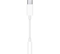 Adattatore da USB C a jack da 3,5 mm bianco