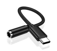 Adattatore da USB C a jack USB C a 3,5 mm, adattatore per cuffie tipo C Audio Dongle USBC Aux per Samsung Galaxy A55 5g/A56/A54/A35/A36/A34/A16/A15/S25/S24/S23/S22/S21, iPhone 16/15, Google Pixel 9/8