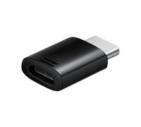 Samsung Adattatore USB-C a Micro USB, EE-GN930, nero - adatto per Galaxy A3 A320F, Galaxy A5 A520F, Galaxy S8 G950F, Galaxy S8+ G955F, Galaxy Tab S3 T820, GALAXY Tab S3 T825 LTE/4G
