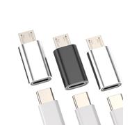 Adattatore da USB C a Micro USB Spinotto (3 Pack) Type-c Cavo Jack Convertitore Type C Femmina Accessori Android Presa Compatibile con Samsung Galaxy S7 Active S7 Edge S6 Edge+ A02s A11 A7 A9 A8 note5