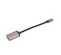 Adattatore da USB C a Mini DP, Adattatore da USB C a Mini DisplayPort Trasmissione Stabile Piccolo Portatile 8K 60Hz per Laptop per Tablet