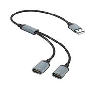Adattatore da USB C a Twin USB A Hub Essential Splitter adatto per migliorare la funzionalità del dispositivo telefonico portatile e tablet