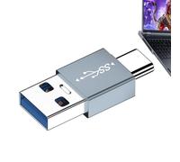 Adattatore da USB C a USB A, convertitore plug-and-play a tipo C, 10 Gbps ad alta velocità di trasferimento dati, convertitore portatile per uomini e donne, telefoni cellulari e console di gioco