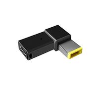 Adattatore da USB C a USB Adattatore Punta Quadrata Slim Tip a USB C Adattatore 100 W PD USB C Adattatore per Lenovo ThinkPad