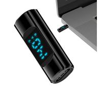 Adattatore da USB C a USB C, convertitore di tipo C, adattatore di prolunga di tipo C per display digitale | Adattatore C a ricarica rapida con spia LED, 40 Gbps per dispositivi C, trasmissione a due