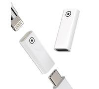 Adattatore da USB C femmina a Lightning femmina Apple Pencil 1° Generation Charger Accessoire(confezione da 2) iPad Pro Stylus Pen Type Charge Certificato MFI 1 Generazione Ipencil Thunderbolt 4 Jack