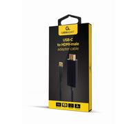 CableXpert USB-C maschio a HDMI maschio adattatore 4K 30Hz 2m juodas A-CM-HDMIM-01 NEW