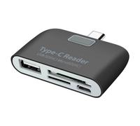 Adattatore da USB-C verso USB e micro-USB, lettore schede SD e micro-SD