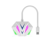 Adattatore da USB di tipo C a Ethernet RJ45 Supporto 10/100Mbps Adattatore di rete Ethernet Dongle Converter Per PC Laptop