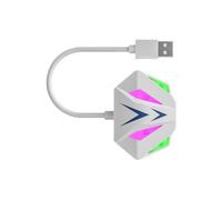 Adattatore da USB di tipo C a Ethernet RJ45 Supporto 10/100Mbps Adattatore di rete Ethernet Dongle Converter Per PC Laptop