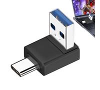 Adattatore da USB tipo C a USB tipo A, convertitore plug and play, supporta il trasferimento dati veloce da 10 Gbps, connettore portatile per uomini e donne per console di gioco per smartphone