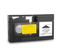 Adattatore da VHS-C a Cassetta VHS, Compatibile con CP6BKU, C-P6U, PV-P1, VCA115, Convertitore di Cassette Non Compatibile con 8mm, Mini DV, Hi8