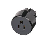 1508520 adattatore e invertitore Interno Nero, Adattatore presa Nero, Universale, Interno, Nero, 48 mm, 45 mm, 65 mm, Bulk