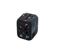 Adattatore da Viaggio Convertitore International Plug, 3 USB Porte Universal Lavoro for 224 Paesi, Adattatore universale in tutto il mondo Adattatore da 100-240 Volt adattatore per presa di corrente